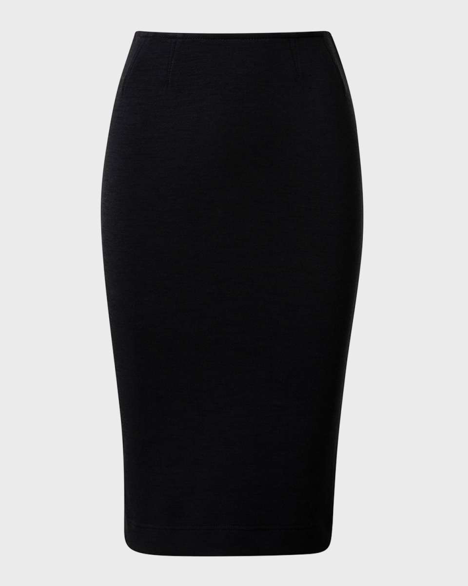 Scuba Jersey Pencil Skirt